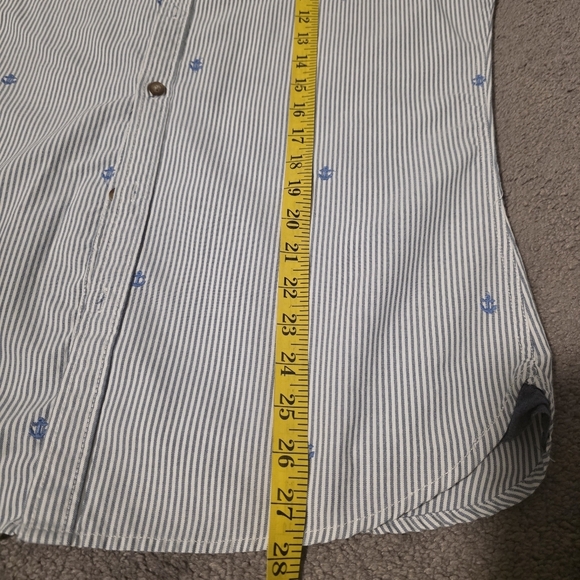 PD&C Men's Striped Button-Down Shirt - Picture 9 of 10